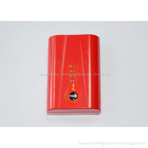 Rechargable Powered Lithium-ion Heating Wrap Battery 2600mah For Heat Belts